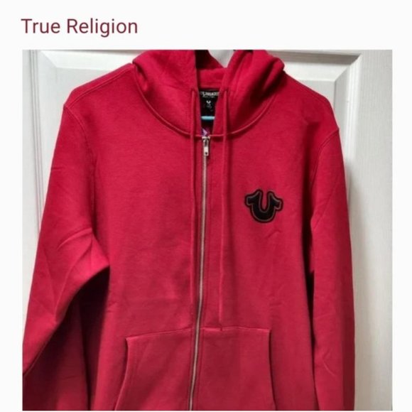 True Religion Other - True Religion Buddha Logo Zip Hoodie.Mens Large